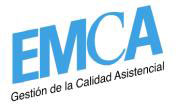 Logotipo EMCA. Gestión de la Calidad Asistencial