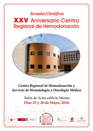 Jornadas Cientficas XXV Aniversario Centro Regional de Hemodonacin