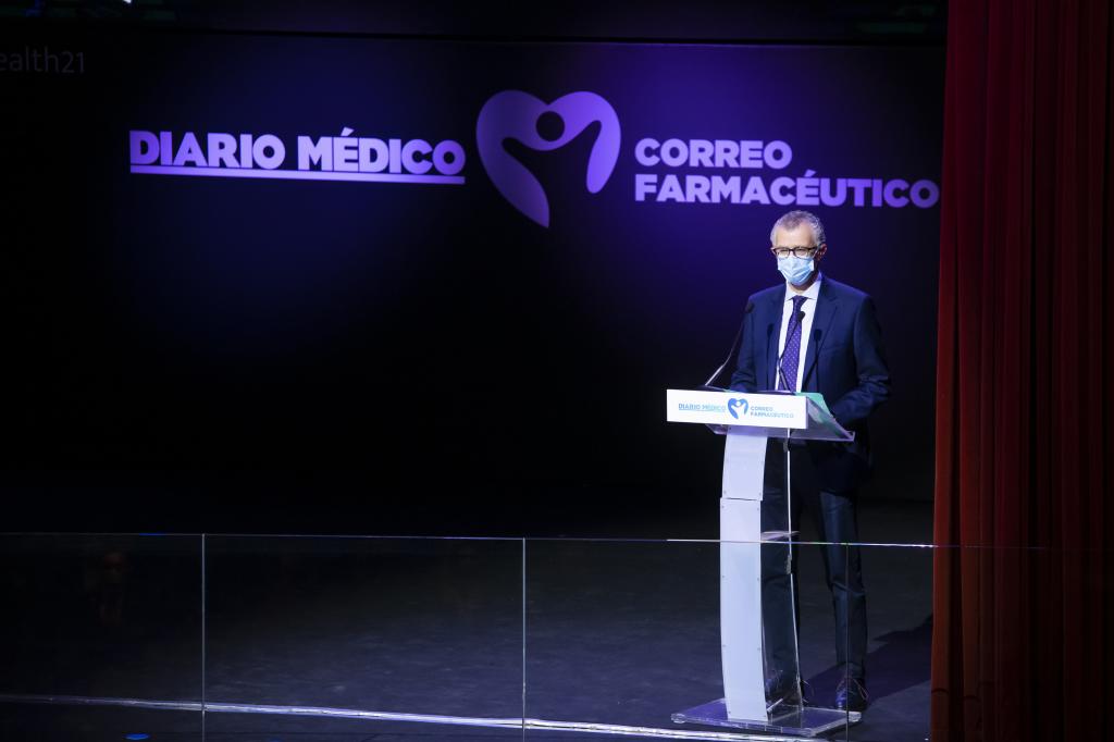 El consejero de Salud asiste en Madrid a la I edición de los Premios ‘E-nnova Health’ 2021