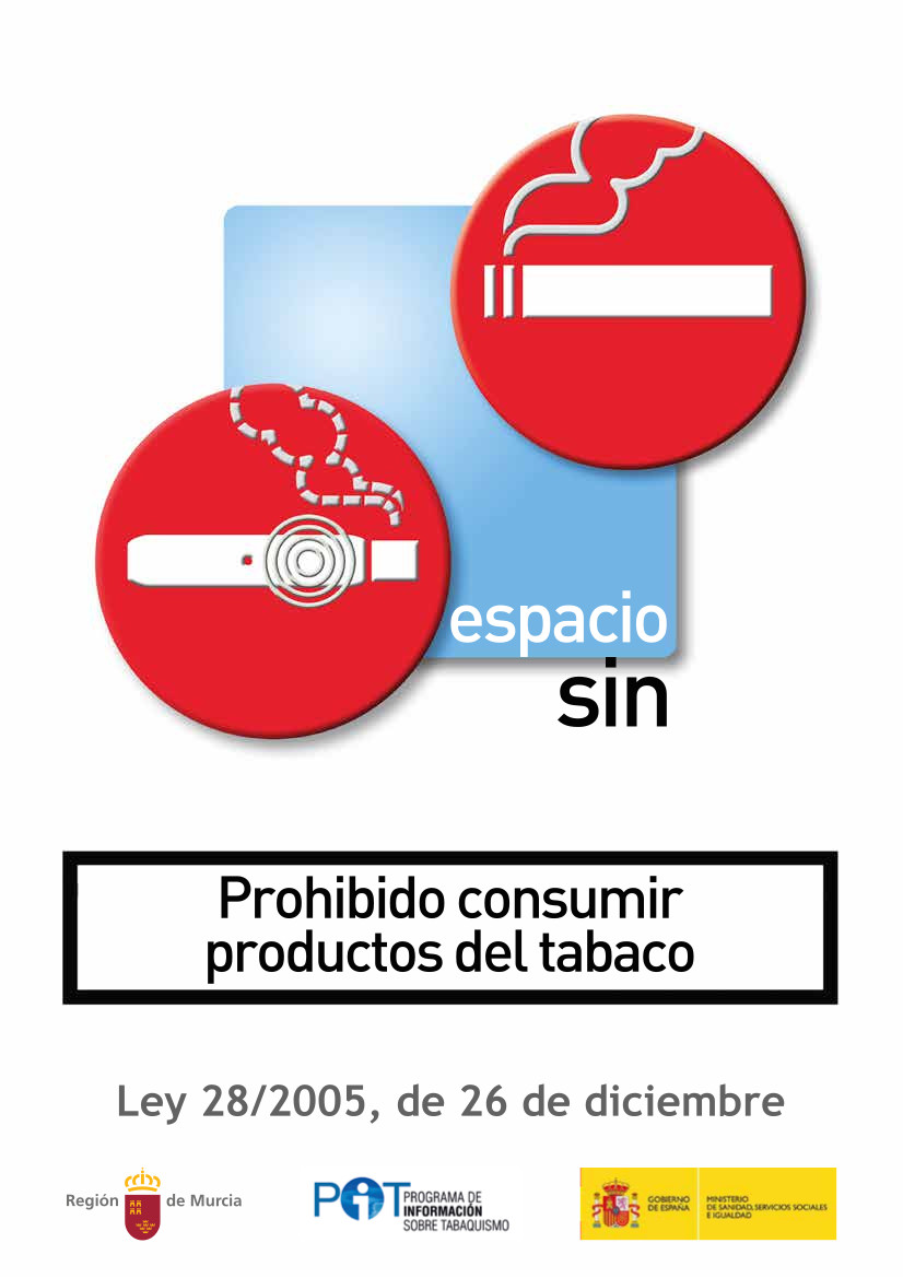 Prohibido tabaco