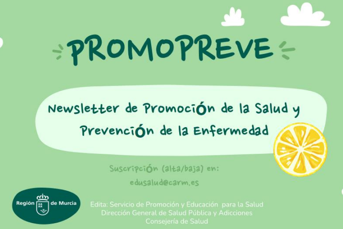 Promopreve. Newsletter de promoción la salud y prevención de la enfermedad