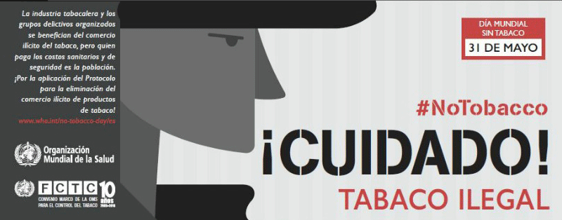 Cuidado. Tabaco ilegal