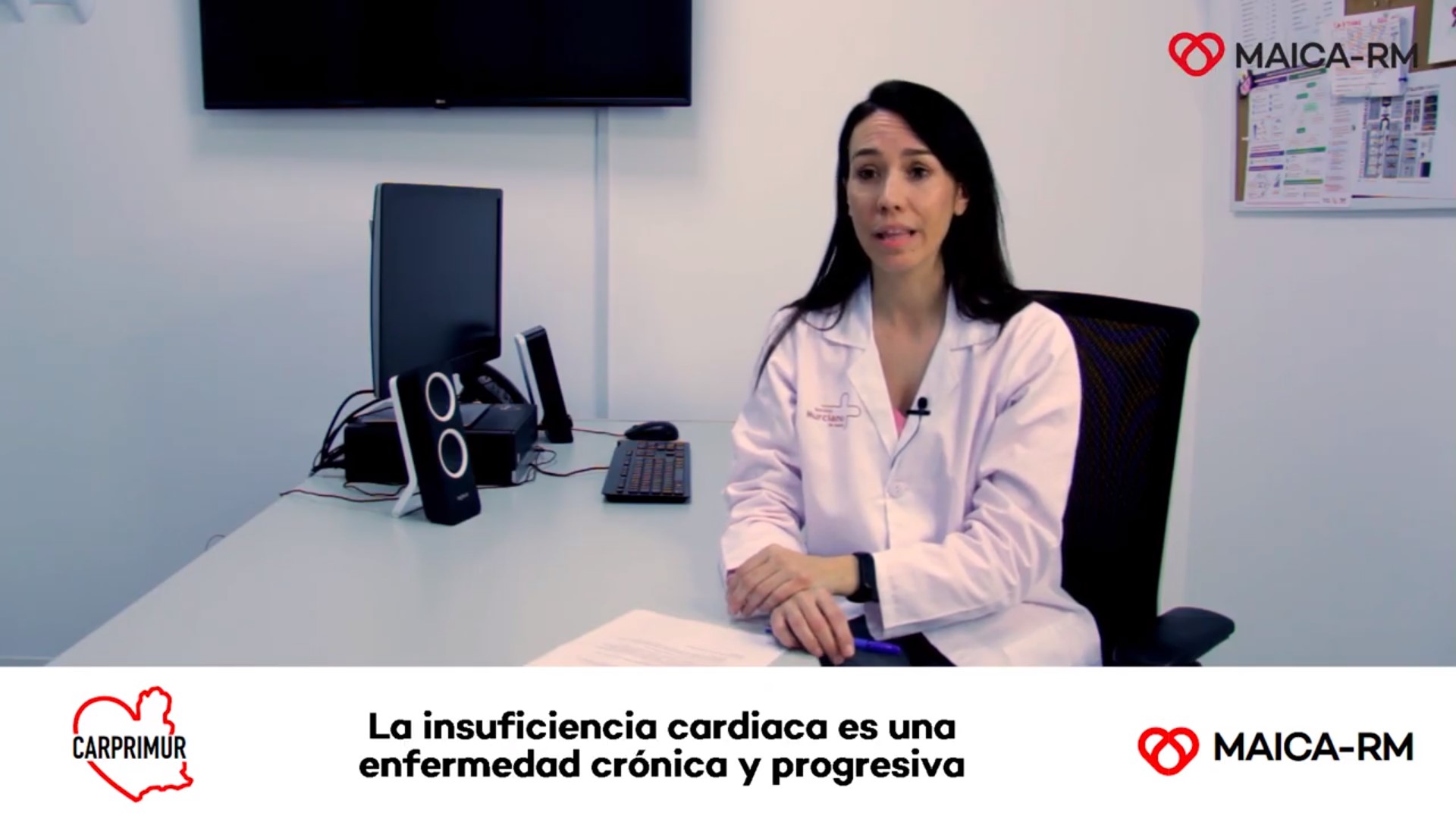 El programa Maica de atención a pacientes con insuficiencia cardiaca lanza  vídeos divulgativos para pacientes, familiares y cuidadores - murciasalud