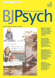 The British Journal of psychiatry