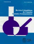 Revista Colombiana de ciencias Qumico Farmacuticas