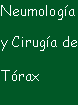 Neumologa y ciruga de Trax